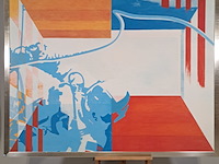 Schilderij, c. de visser - afbeelding 1 van  11