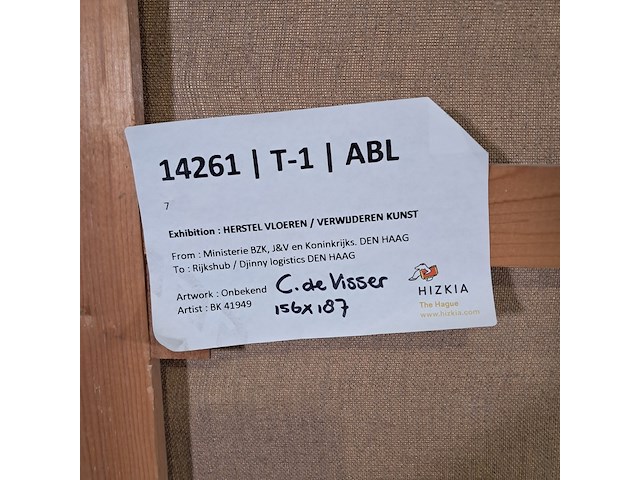 Schilderij, c. de visser - afbeelding 9 van  11