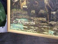 Schilderij c kiswanta 68/121 - afbeelding 2 van  4