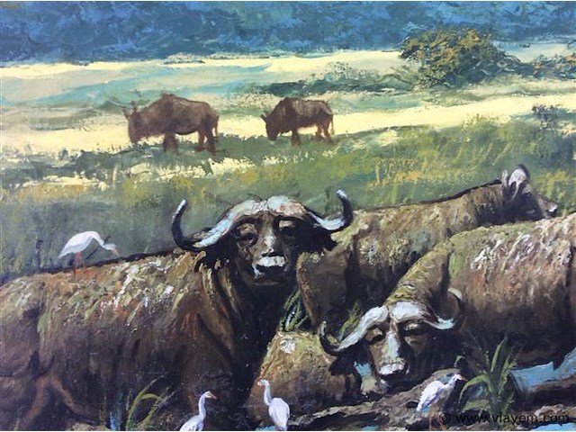 Schilderij c kiswanta 68/121 - afbeelding 3 van  4