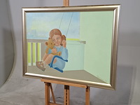 Schilderij, coenraad smit, geconditioneerd door ruimte 3, 1973 - afbeelding 3 van  8