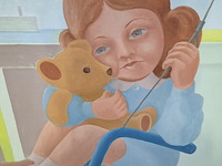 Schilderij, coenraad smit, geconditioneerd door ruimte 3, 1973 - afbeelding 4 van  8