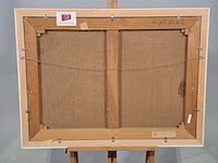Schilderij, coenraad smit, geconditioneerd door ruimte 3, 1973 - afbeelding 7 van  8