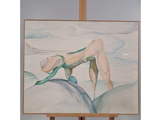 Schilderij, d. lamaire, het kwam van ver - afbeelding 1 van  7