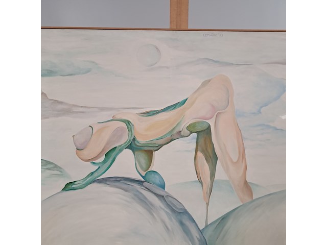 Schilderij, d. lamaire, het kwam van ver - afbeelding 3 van  7