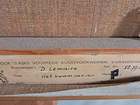 Schilderij, d. lamaire, het kwam van ver - afbeelding 6 van  7