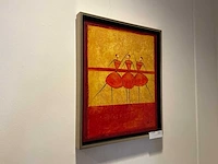 Schilderij dansende dames (3x) - afbeelding 5 van  6