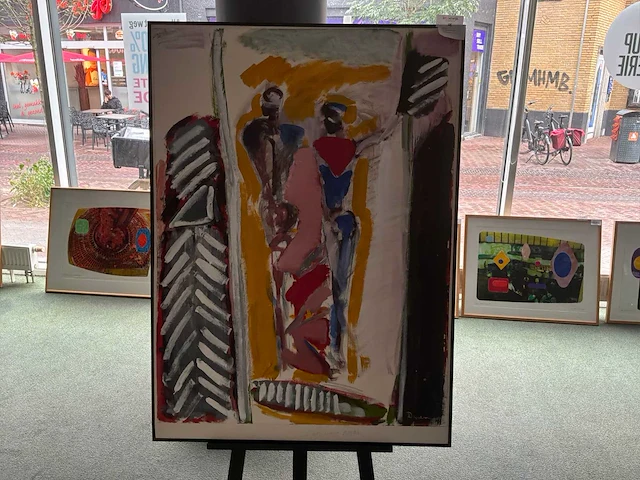Schilderij” daphne kouwenaar- de afrikaanse basted” - afbeelding 1 van  6