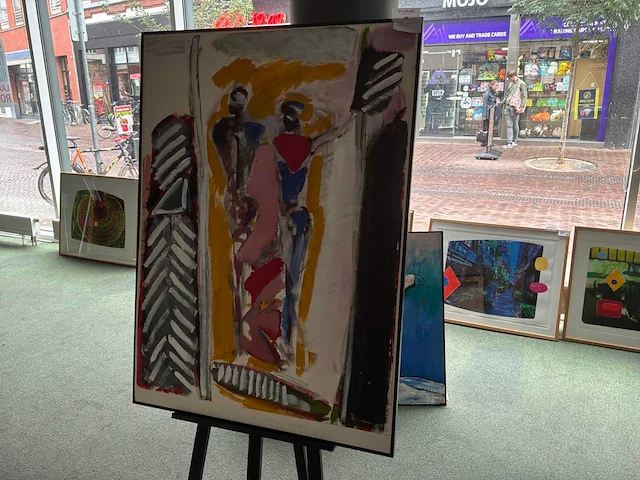 Schilderij” daphne kouwenaar- de afrikaanse basted” - afbeelding 2 van  6