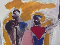 Schilderij” daphne kouwenaar- de afrikaanse basted” - afbeelding 3 van  6