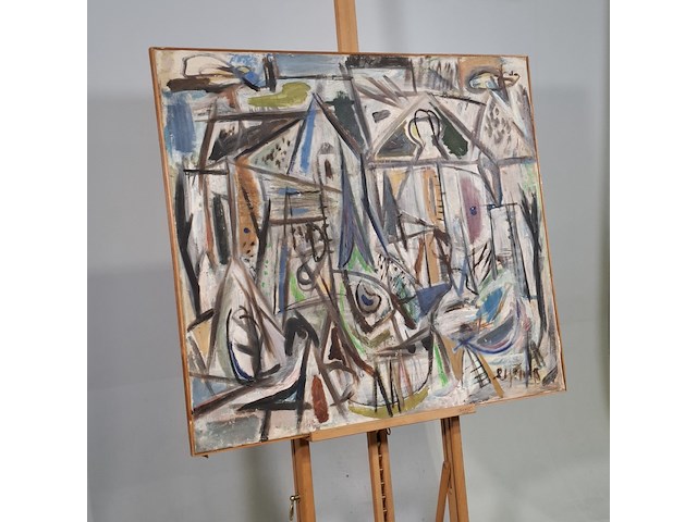 Schilderij, e. eymer, atelier redeker - afbeelding 2 van  16