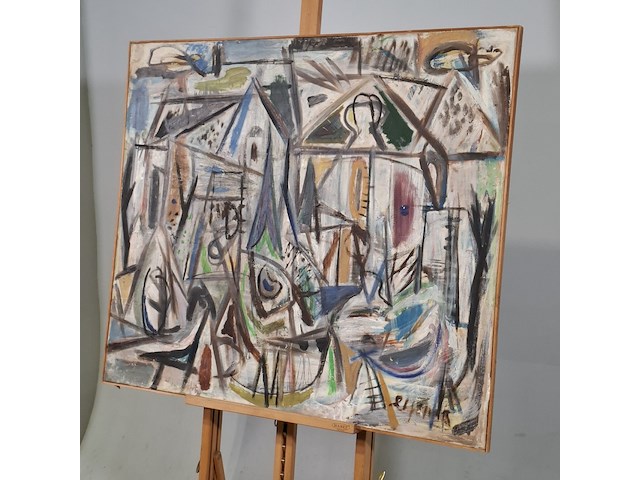 Schilderij, e. eymer, atelier redeker - afbeelding 10 van  16