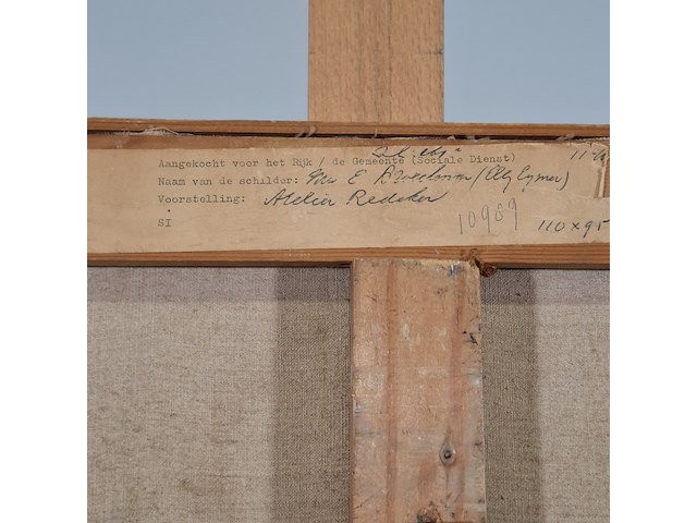 Schilderij, e. eymer, atelier redeker - afbeelding 15 van  16