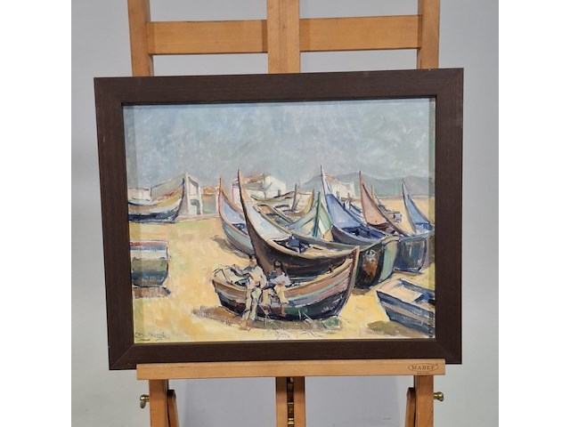 Schilderij, e. van ijseldijk - afbeelding 1 van  7
