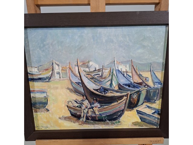 Schilderij, e. van ijseldijk - afbeelding 2 van  7