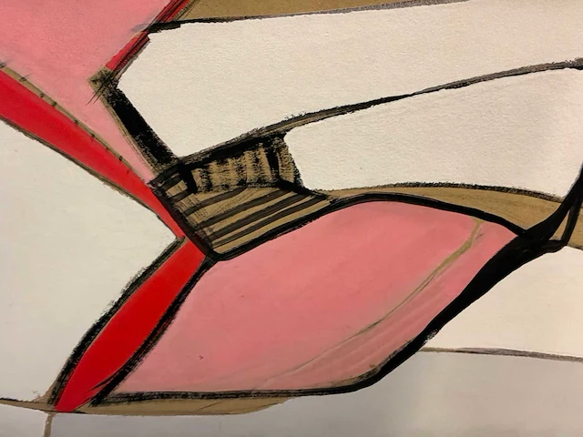 Schilderij “els fleer- landscheiding “ - afbeelding 4 van  6