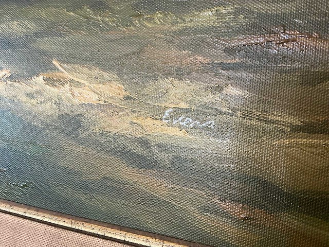 Schilderij evers - afbeelding 3 van  5