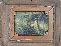 Schilderij, expressionisme, johan, +/- 1930 - afbeelding 5 van  5