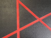 Schilderij, f. timmerman, stepping out of link, 1982 - afbeelding 9 van  14