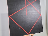 Schilderij, f. timmerman, stepping out of link, 1982 - afbeelding 14 van  14