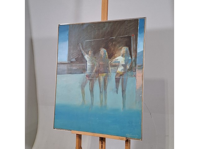 Schilderij, f. v. eyndhoven, comin in focus - afbeelding 2 van  14