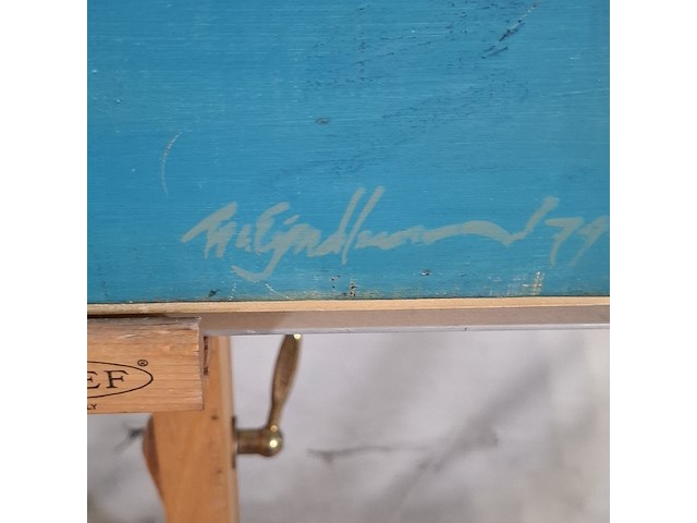 Schilderij, f. v. eyndhoven, comin in focus - afbeelding 3 van  14