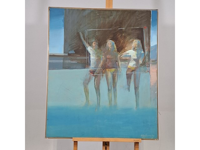 Schilderij, f. v. eyndhoven, comin in focus - afbeelding 13 van  14