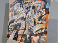 Schilderij, f. van eeden, sunset, 1979 - afbeelding 3 van  16