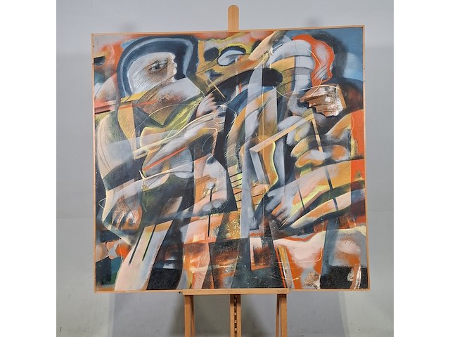 Schilderij, f. van eeden, sunset, 1979 - afbeelding 16 van  16