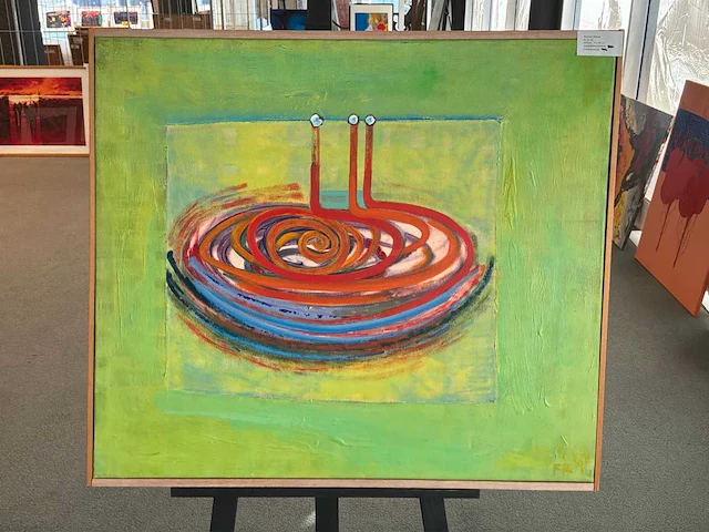 Schilderij “francis rikhof- ik, jij, wij” - afbeelding 1 van  7