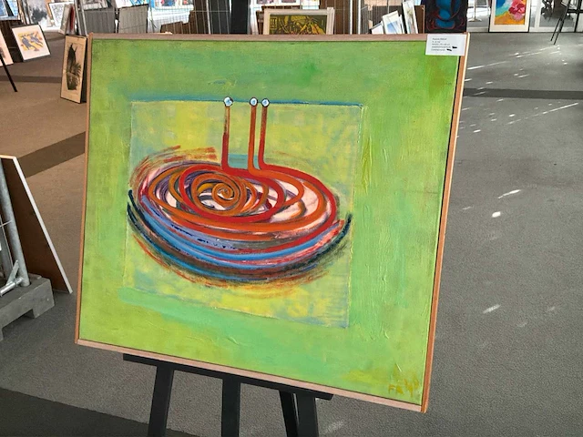 Schilderij “francis rikhof- ik, jij, wij” - afbeelding 2 van  7