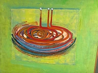 Schilderij “francis rikhof- ik, jij, wij” - afbeelding 3 van  7