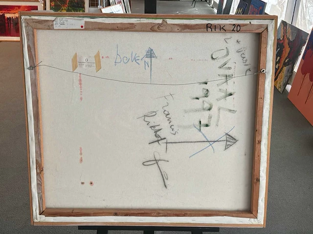 Schilderij “francis rikhof- ik, jij, wij” - afbeelding 6 van  7