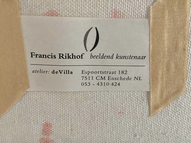 Schilderij “francis rikhof- ik, jij, wij” - afbeelding 7 van  7