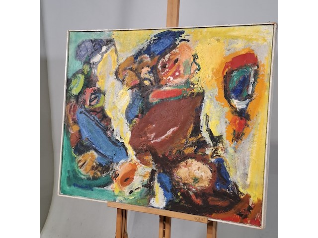 Schilderij, g. brouwer, ontmoeting - afbeelding 3 van  16