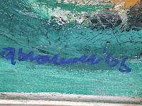 Schilderij, g. brouwer, ontmoeting - afbeelding 4 van  16