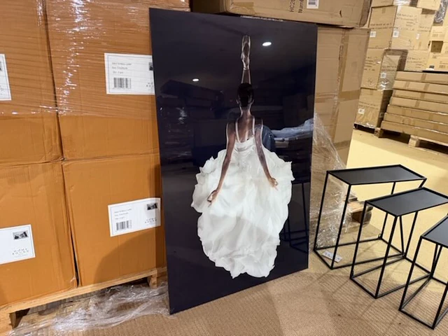 Schilderij gehard glas ballerina homebound - afbeelding 4 van  6