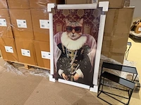 Schilderij gehard glas fancy cat homebound - afbeelding 4 van  5