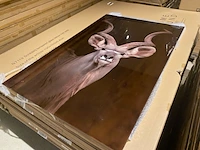 Schilderij gehard glas kudu - afbeelding 2 van  4
