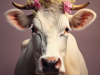 Schilderij gehard glas, mooie kat - afbeelding 2 van  3