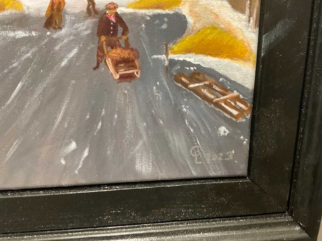 Schilderij gerard luten (charles leickert 1842) - afbeelding 4 van  5