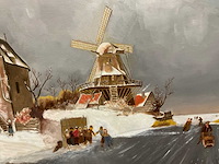 Schilderij gerard luten (charles leickert 1842) - afbeelding 3 van  6