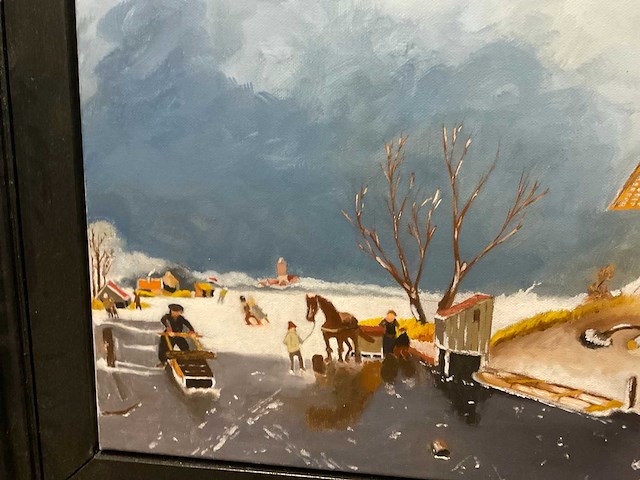 Schilderij gerard luten (charles leickert 1846) - afbeelding 4 van  6