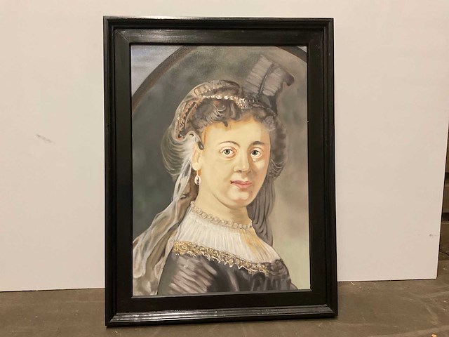 Schilderij gerard luten (rembrandt) saskia van uilenburg - afbeelding 1 van  7