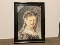 Schilderij gerard luten (rembrandt) saskia van uilenburg - afbeelding 1 van  7