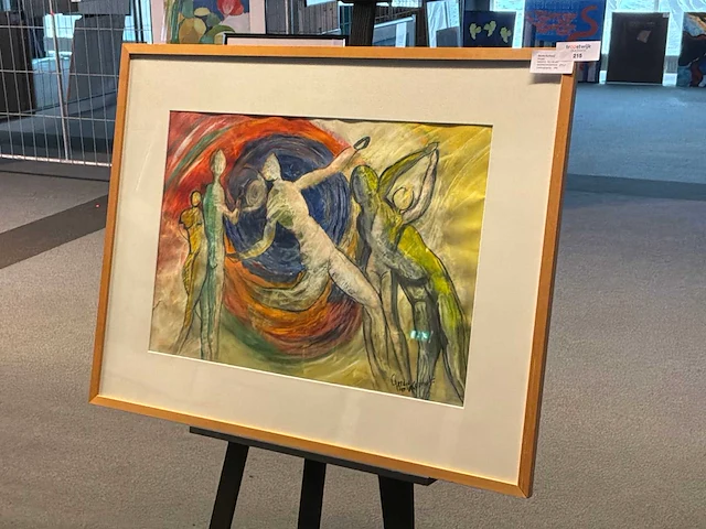 Schilderij “gerdie korthout- people” - afbeelding 2 van  7