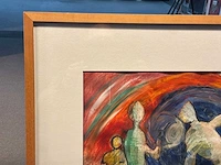 Schilderij “gerdie korthout- people” - afbeelding 4 van  7