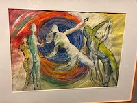 Schilderij “gerdie korthout- people” - afbeelding 5 van  7