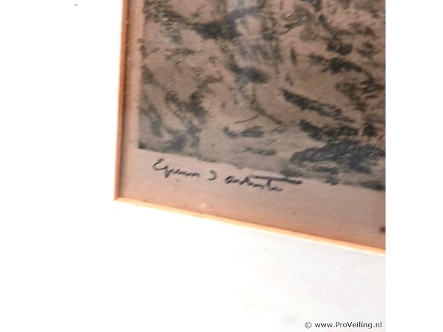 Schilderij gesigneerd alfred van neste - afbeelding 4 van  5