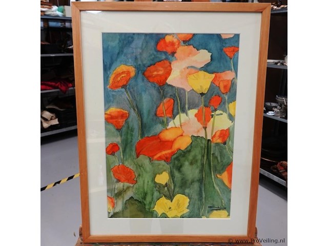 Schilderij gesigneerd - afbeelding 2 van  5